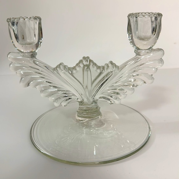 Vintage 1937 Double Lite Candelabrum - Picture 5 of 6